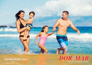 Best settings for thermostat while on vacation
