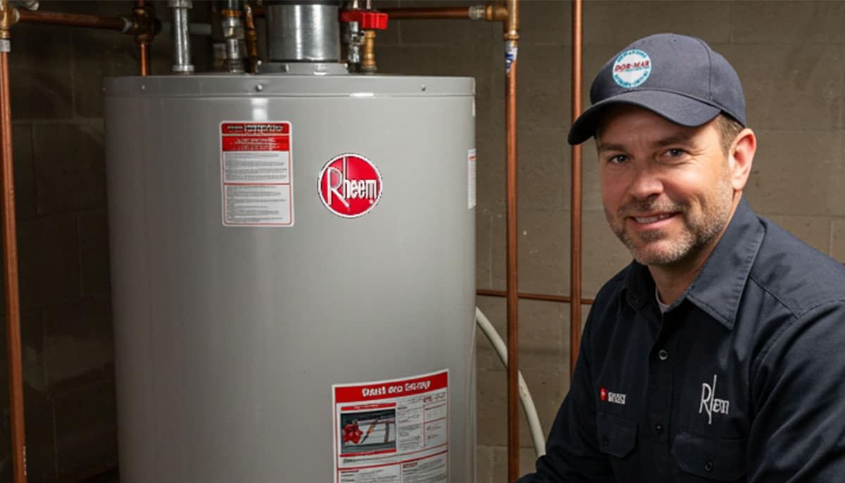 DorMar water heater technicians. Call today for service today.