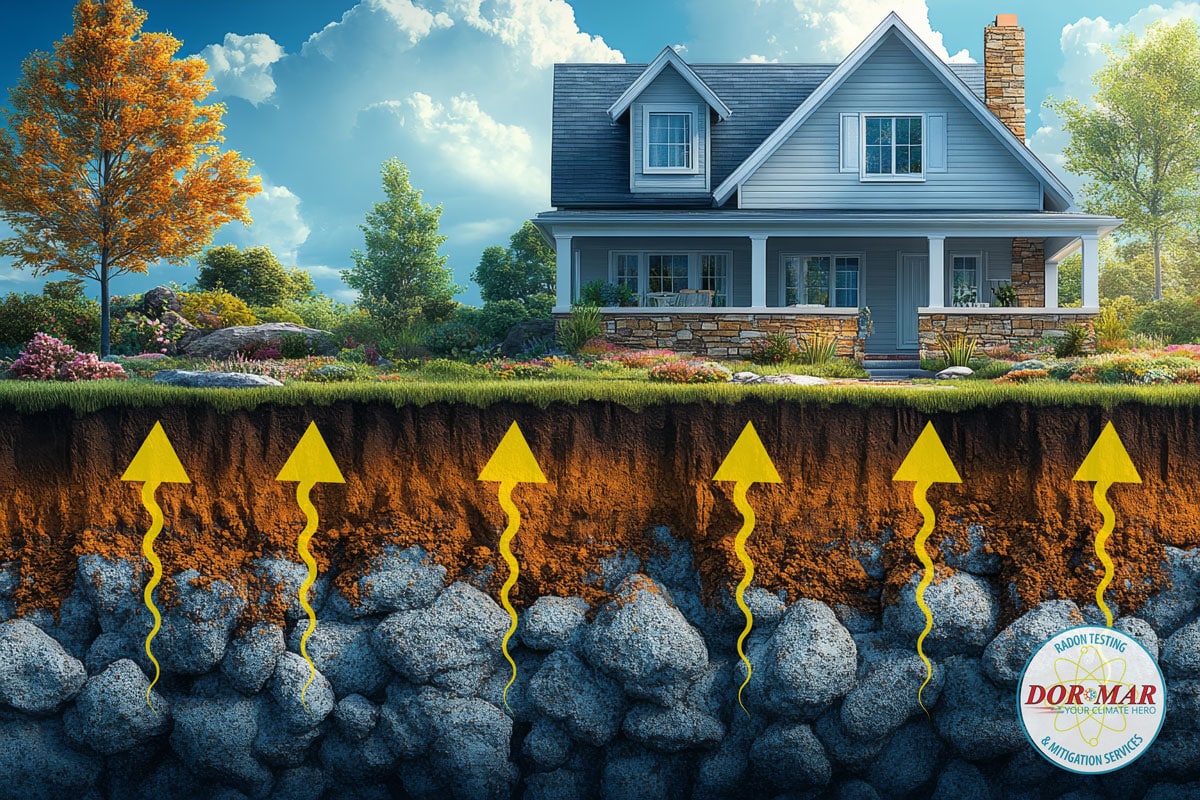 How Radon enters your home and how to eliminate it
