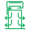 Indoor Air Quality icon, products and services